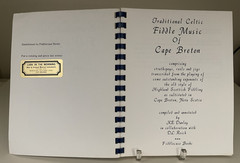 1986 Traditional Celtic Fiddle Music Of Cape Breton Nova Scotia Songbook OOP HTF
