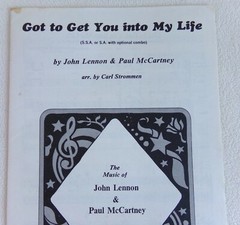 Got to Get You into My Life The Beatles Sheet Music SSA /SA Piano Alfred