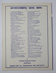 « Sparrow In The Tree Top » Guy Mitchell Bob Merrill 1951 Sheet Music