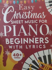 Easy Christmas Sheet Music for Piano beginners with lyrics