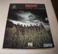 2008 Slipknot All Hope Is Gone Songbook 128 pages