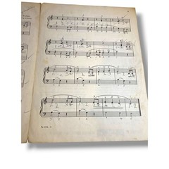 1957 Brahms&rsquo; Lullaby Cradle Song Sheet Music Johannes Brahms Wesley Schaum Belwi