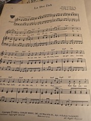 La Dee Dah BILLY & LILLIE Sheet Music Slay Bob Crewe Swan Conley Music S782