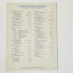 Vintage 1990 Drizzly Day Piano Solo Sheet Music by Lois Rehder Holmes