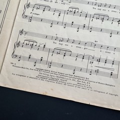 SOUTH PACIFIC 1949 Sheet Music For Piano SOME ENCHANTED EVENING – Broadway Play