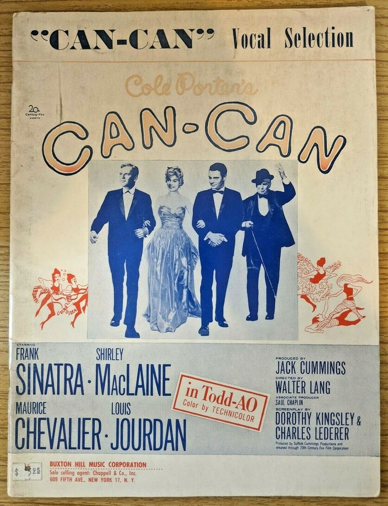 Vocal Selections from CAN-CAN Piano Vocal with chords