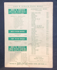 Vtg Songbook,Technic Tricks, Schaum Book 2, 1950 – free shipping
