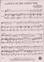 « A LITTLE ON THE LONELY SIDE » introduced Guy Lombardo and his Royal Canadians