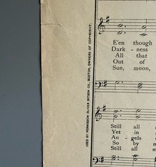 PRESIDENT McKINLEY’s FAVORITE HYMNS Sept 1901 Sheet Music Nearer My God To Thee