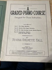 Vintage 1930 Graded Piano Course By Regina Guilmette Hall See Photos 56 Pages
