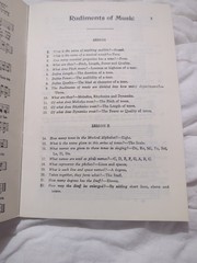 5×7 A.J. showater Rudiments Of Music