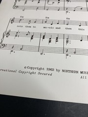 TO KILL A MOCKINGBIRD SHEET MUSIC 1963 VHTF Collectible – Bernstein Mack David