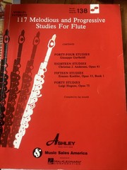 117 Melodious Progressive Studies Flute World&rsquo;s Favorite Ashley Series 128 Pages