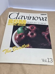 yamaha clavinova Rom Music Book. Vol 13 The Beatles. UNTESTED