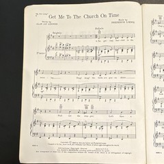 Chappell & Co. My Fair Lady Vocal Selection Sheet Music Song Book Piano/Voice