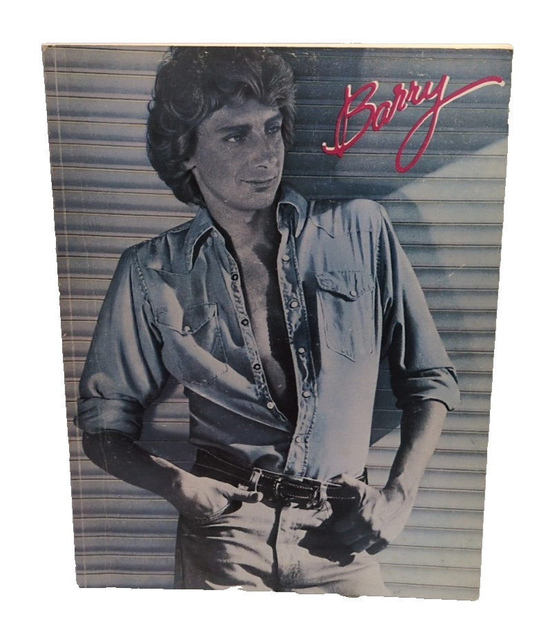 Barry Sheet Music Song Book Manilow Piano Guitar Vocals 70s Pop Easy Listen M23