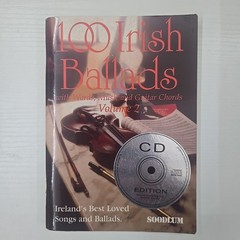 100 Irish Ballads Volume 2 (Words, Music, Guitar Chords with CD Included) 1987