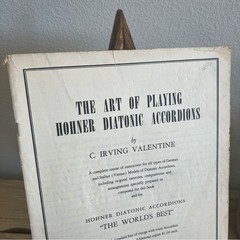 Vintage 1951 Hohner Diatonic Accordion Instruction Book C Irving Valentine