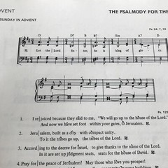 VINTAGE « THE PSALMODY FOR THE DAY »; SERIES A; FORTRESS PRESS; 1973; 80 pages