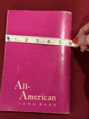Vintage All-American Song Book Revised Edition Paperback 163 Classic Songs Teach