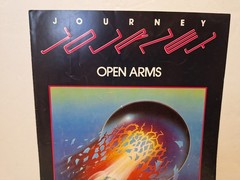 Journey Sheet Music Open Arms 1981 Steve Perry, Piano, Vocals, Guitar Vintage