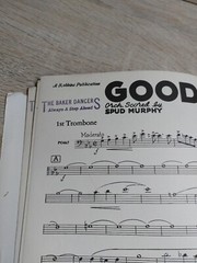 Good-bye Blues Full Score Vintage 8 Instruments Orchestra Robbins Modern Rhythm