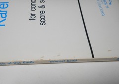 Apotheosis of this Earth for Concert Band by Karel Husa Full Score 1971