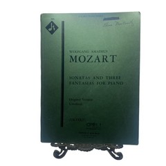 Vintage Kalmus Mozart Sonatas & Three Fantasias Piano Urtext Sheet Music USA