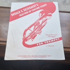 Donald S. Reinhardt Concone Studies Trumpet/Cornet Sheet Music 464-00026