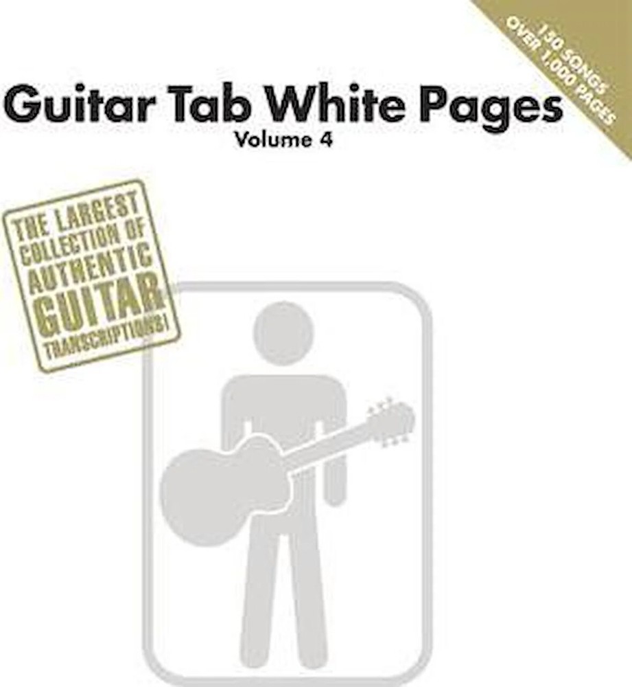 Guitar Tab White Pages – Volume 4