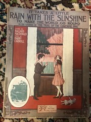 5-pack 11×14 sheet music pre-1920 Kids/Childhood Days