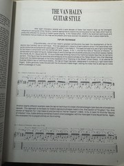 Van Halen, OU812, Guitar Tab, w/poster, Songbook, 1988