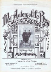 My Automobile Boy 1901/1950 ANTIQUE AUTO M N Hinds Sheet Music!