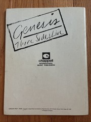 Genesis: Three Sides Live Sheet Music Song Book (1982, Rare)