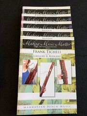 Making Music Matter Book 1 Beginning Band Method 34 Student + 2 Teacher Books