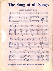 Our Own Popular Selection, Song Book, The American National Musical Club, 1904