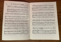 1982 Christmas Favorites Special Ed. SC Music Booklet By Singspiration