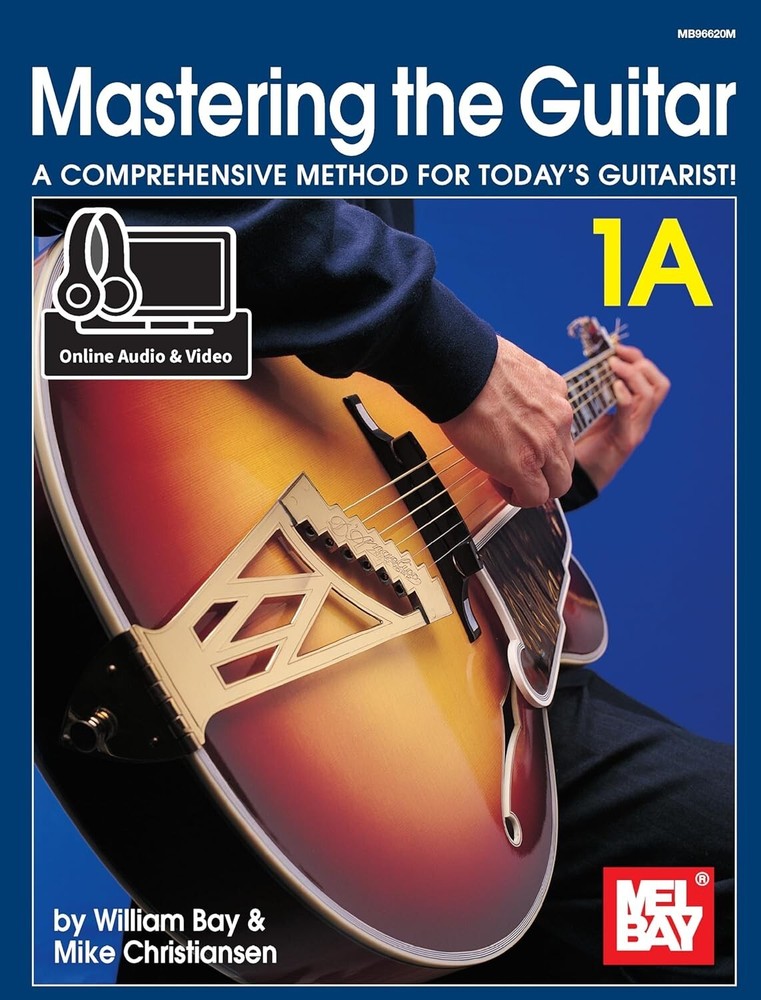 Mastering the Guitar 1A MUSIC BOOK/ONLINE AUDIO & VIDEO SPIRAL BOUND NEW ON SALE