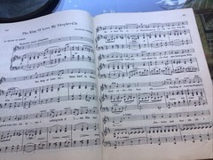 Sacred Music the Whole World Loves Piano Sheet Music Song Book 1944 Wier Albert