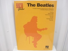 The Beatles Beginning Solo Guitar Sheet Music Book Songbook Guitar Tab Tablature