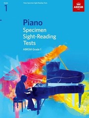 Piano Specimen Sight-Reading Tests, Grade 1 (ABRSM Sight… by ABRSM Sheet music