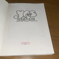 Yes, Complete, Deluxe Edition Songbook 1975 Warner Bros Good