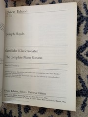 Haydn Klaviersonaten Wiener Urtext 4 Vol Set 1a 1b 2 3 Piano Sonatas VG+