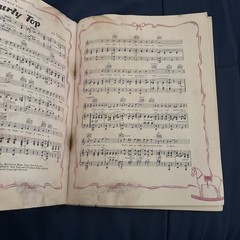 Sing With Shirley Temple Song Album Book 20th Century Fox Pictures 1935-DAMAGED