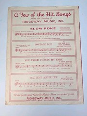 Vintage Sheet Music – 1952 You Belong To Me by P.W. King, R. Stewart & C. Price