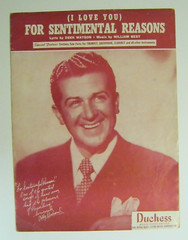 I Love You For Sentimental Reasons 1946 Multiple Instruments Sheet Music