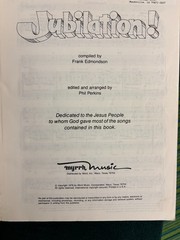 Jubilation! 100 Songs Of Praise And Worship as Recorded by . . 1976 Myrrh Music