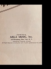 Fats Waller Boogie Woogie With Song Music Book 1941 9 Songs 32 Pages Bugle Call