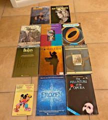 Lot of 11 Hal Leonard Music Bks~ Rodgers & Hart Musical Anthology+Disney+Frozen+