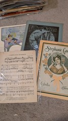 Lot 300+ Antique Sheet Music Minstrels Piano Ephemera Schirmer Black Americana
